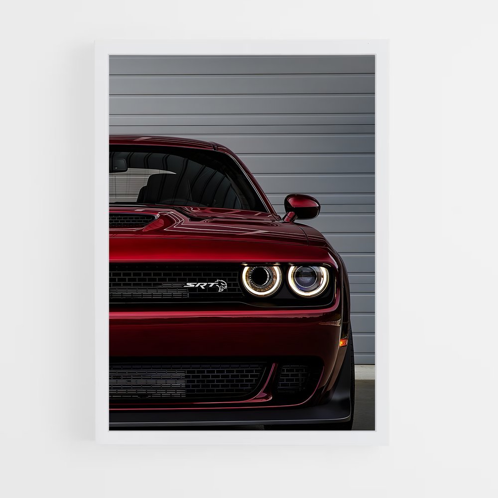 Poster Hellcat Fury – affiche Dodge (vue 3)